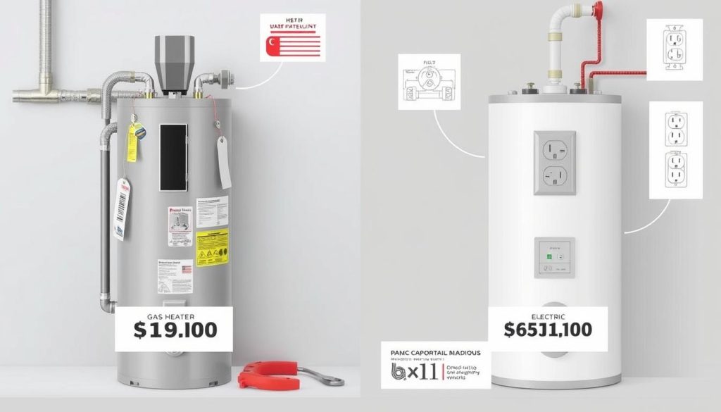Water Heater Installation Costs Comparison